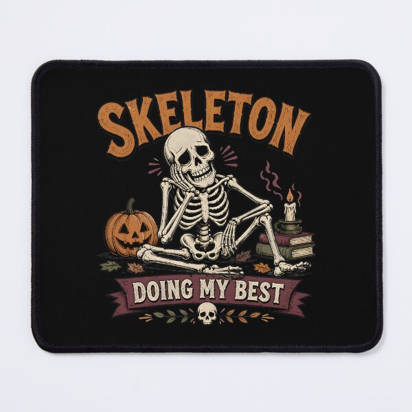 Item preview, Skeleton Doing My Best designed and sold by LiviuGligoros.