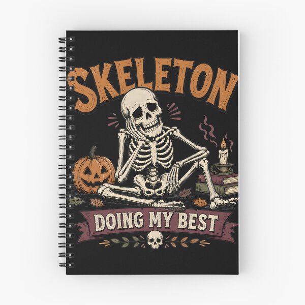 Item preview, Skeleton Doing My Best designed and sold by LiviuGligoros.