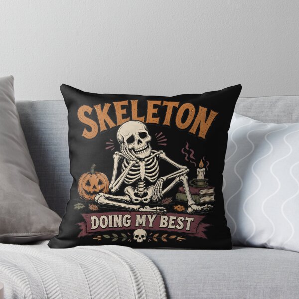 Item preview, Skeleton Doing My Best designed and sold by LiviuGligoros.