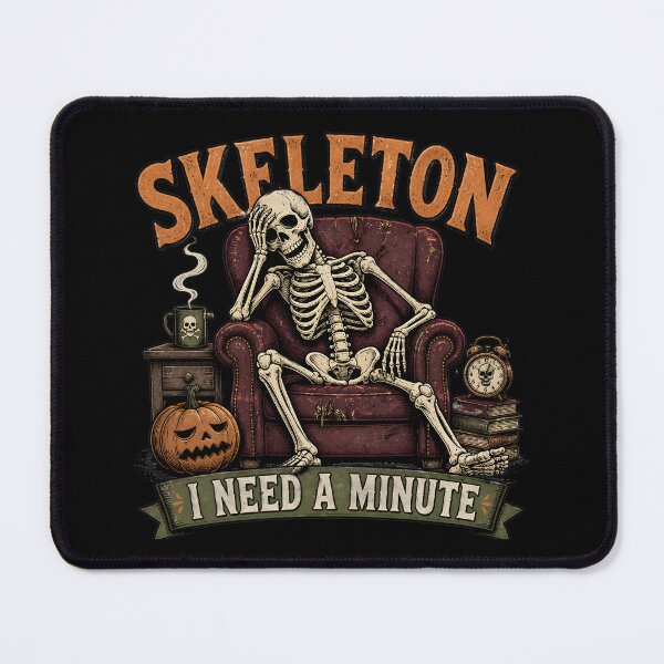 Item preview, Skeleton I Need A Minute designed and sold by LiviuGligoros.