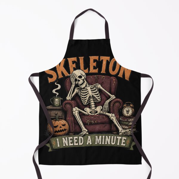 Item preview, Skeleton I Need A Minute designed and sold by LiviuGligoros.