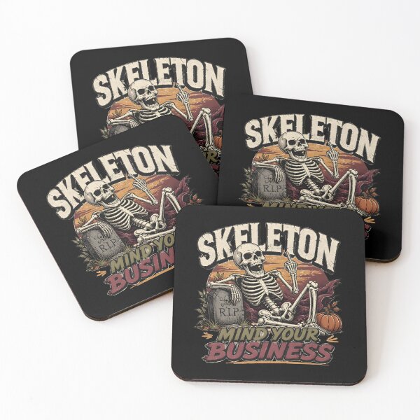 Item preview, Skeleton Mind Your Business designed and sold by LiviuGligoros.