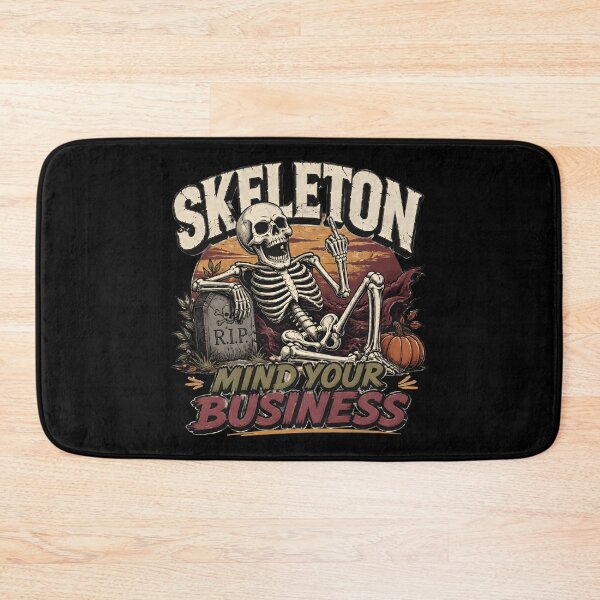 Item preview, Skeleton Mind Your Business designed and sold by LiviuGligoros.