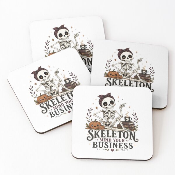Item preview, Skeleton Mind Your Business designed and sold by LiviuGligoros.
