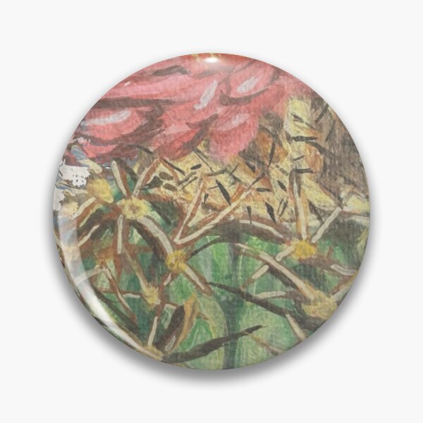 Item preview, Pink Purple Desert Bloom Cactus Illustration designed and sold by The Flourished Art.