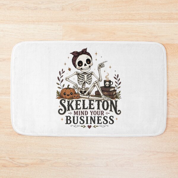 Item preview, Skeleton Mind Your Business designed and sold by LiviuGligoros.