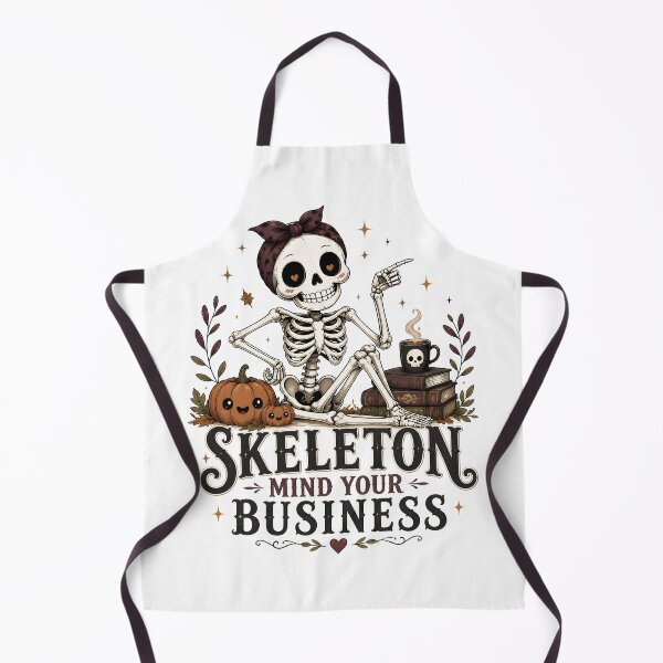 Item preview, Skeleton Mind Your Business designed and sold by LiviuGligoros.