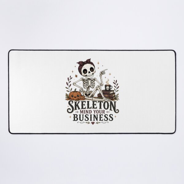 Item preview, Skeleton Mind Your Business designed and sold by LiviuGligoros.