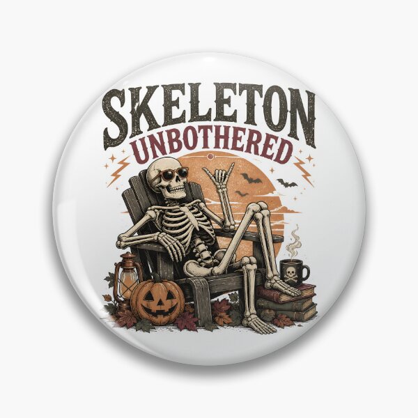 Item preview, Skeleton Unbothered designed and sold by LiviuGligoros.