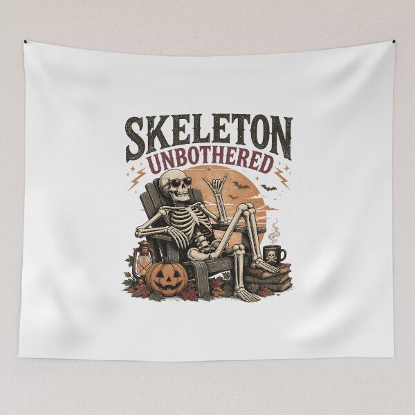 Item preview, Skeleton Unbothered designed and sold by LiviuGligoros.