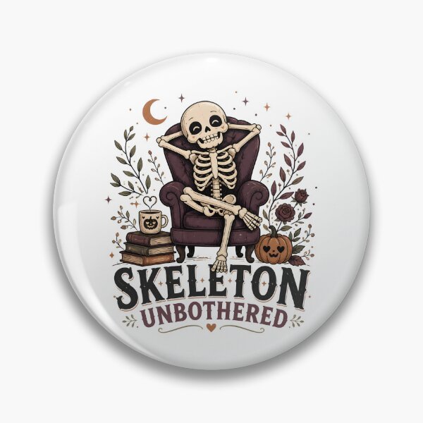 Item preview, Skeleton Unbothered designed and sold by LiviuGligoros.