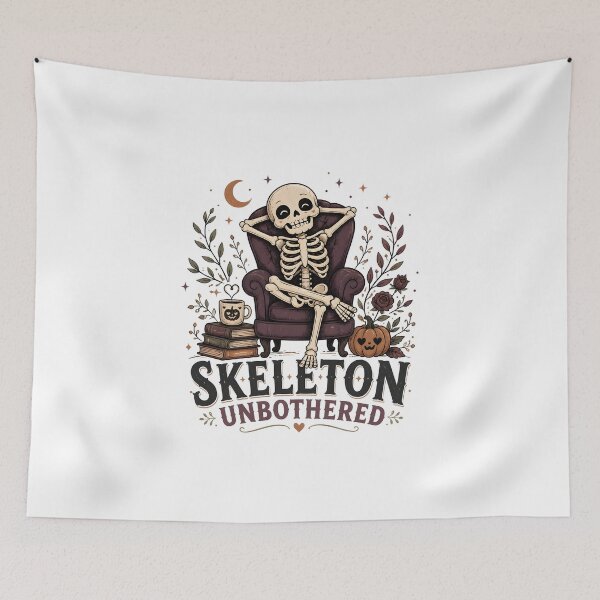 Item preview, Skeleton Unbothered designed and sold by LiviuGligoros.