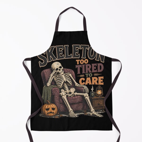 Item preview, Skeleton Too Tired To Care designed and sold by LiviuGligoros.