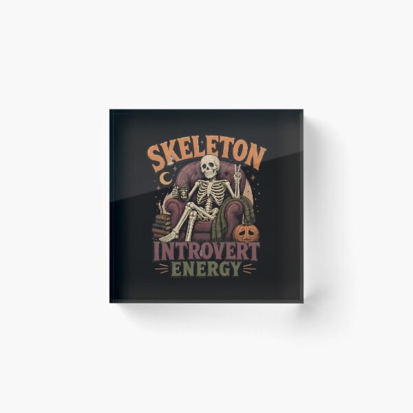 Item preview, Skeleton Introvert Energy designed and sold by LiviuGligoros.