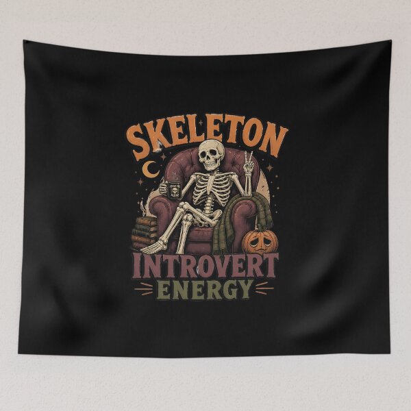 Item preview, Skeleton Introvert Energy designed and sold by LiviuGligoros.