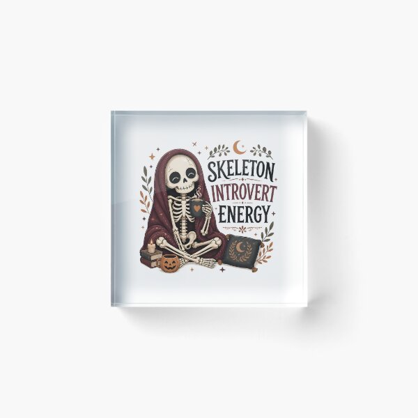 Item preview, Skeleton Introvert Energy designed and sold by LiviuGligoros.