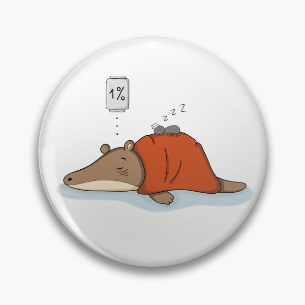 Item preview, Running on 1% Energy Anteater designed and sold by OKartashova.