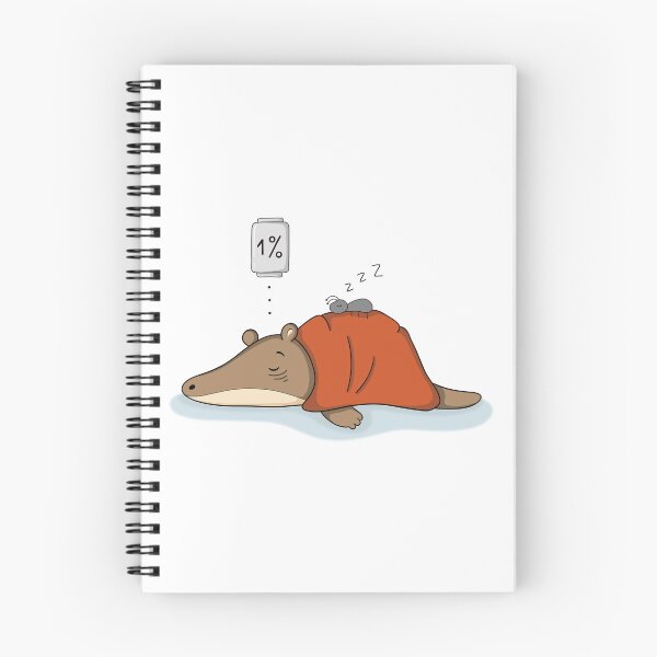 Item preview, Running on 1% Energy Anteater designed and sold by OKartashova.