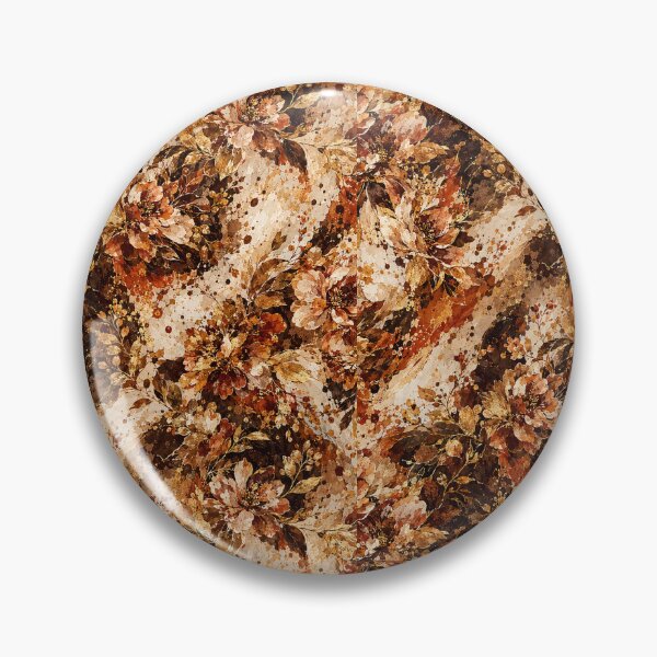 Item preview, Bronze and Copper Autumn Blossom Mixed Media Art designed and sold by THE SPLATTERED HAUS BY SAGE BANKS.
