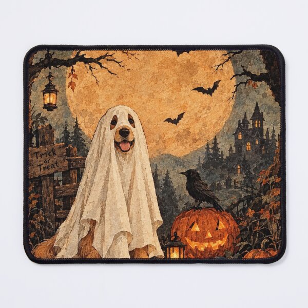 Item preview, Halloween Golden Retriever designed and sold by Petsthetic.