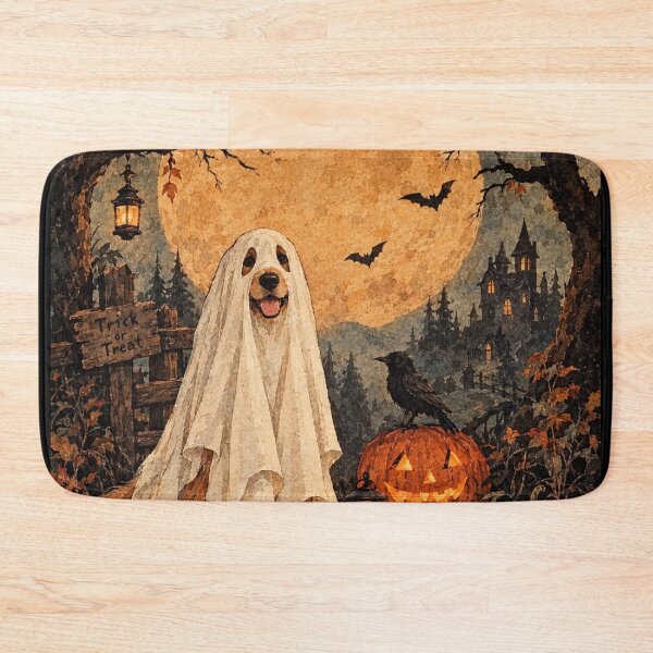 Item preview, Halloween Golden Retriever designed and sold by Petsthetic.