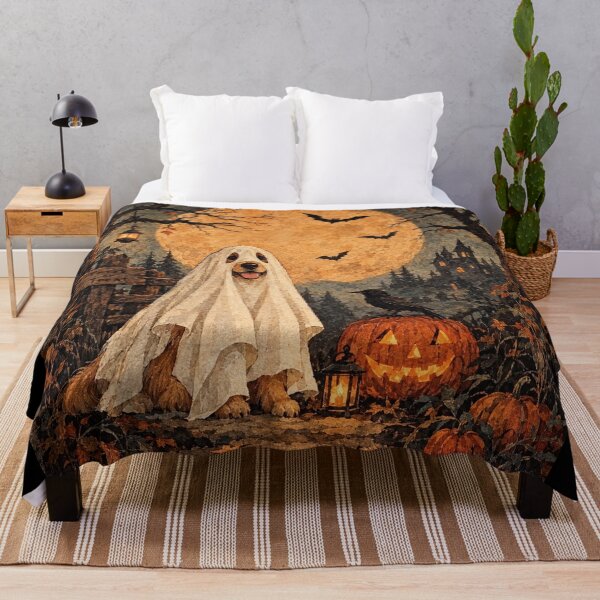 Item preview, Halloween Golden Retriever designed and sold by Petsthetic.