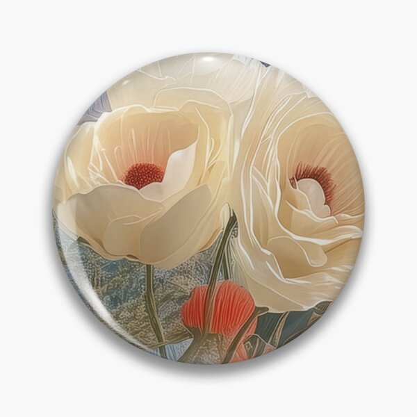 Item preview, White Rose on Blue designed and sold by Katherine Anne Michelle Minerva.