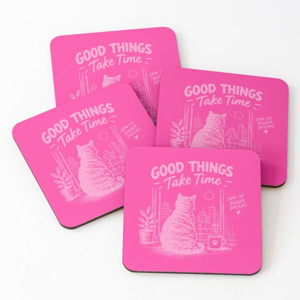 Item preview, City Kitty Dreams in Pink designed and sold by awesome-loob.