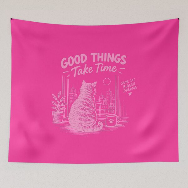 Item preview, City Kitty Dreams in Pink designed and sold by awesome-loob.