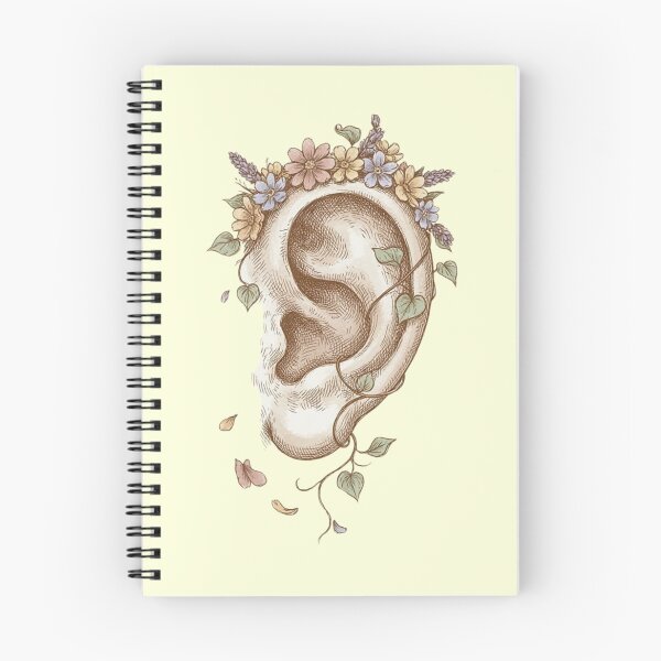 Item preview, Ear with flowers designed and sold by BiaSMartins.