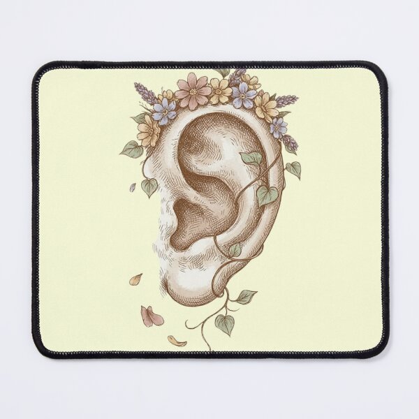 Item preview, Ear with flowers designed and sold by BiaSMartins.