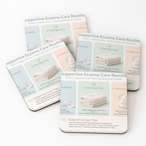 Item preview, Eczema Routine advices.  designed and sold by Valgasnews011.