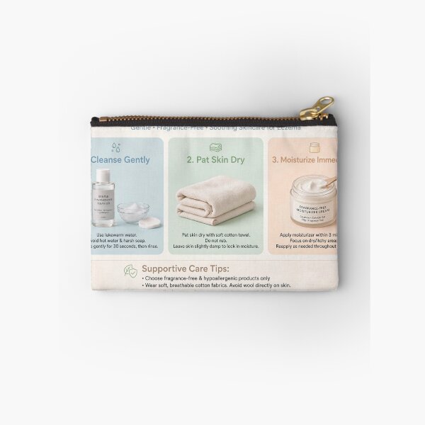 Item preview, Eczema Routine advices.  designed and sold by Valgasnews011.