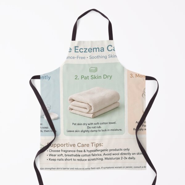 Item preview, Eczema Routine advices. designed and sold by Valgasnews011.