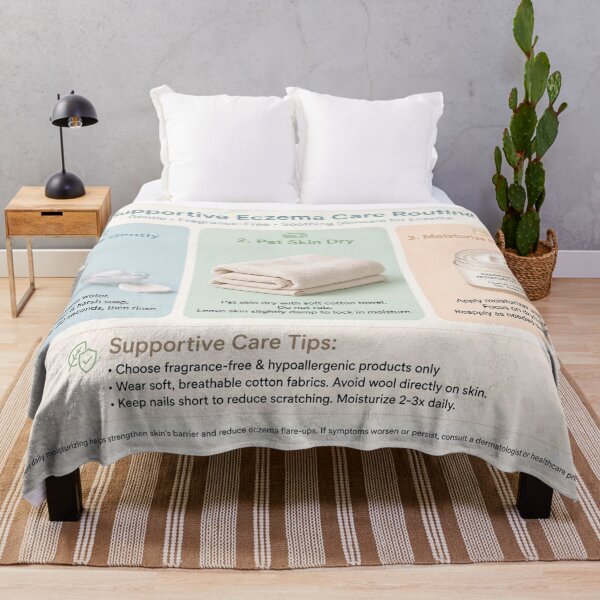 Item preview, Eczema Routine advices. designed and sold by Valgasnews011.