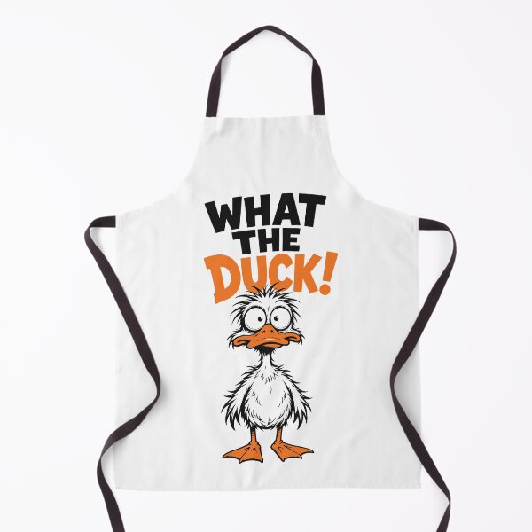 Item preview, What The Duck! – Funny Sarcastic Duck Retro Vintage Design designed and sold by afOOli.