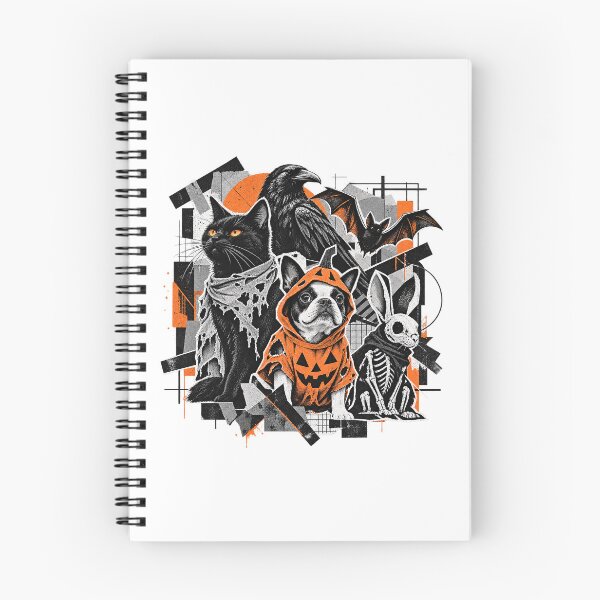 Item preview, Spooky Animals Gothic Geometric Streetwear Poster designed and sold by zzz888.