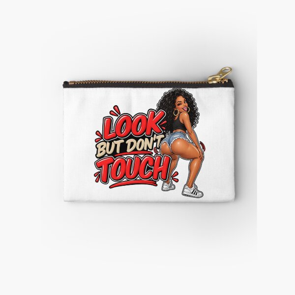 Item preview, Look But Don’t Touch Funny Cheeky Woman designed and sold by mygiftideas.