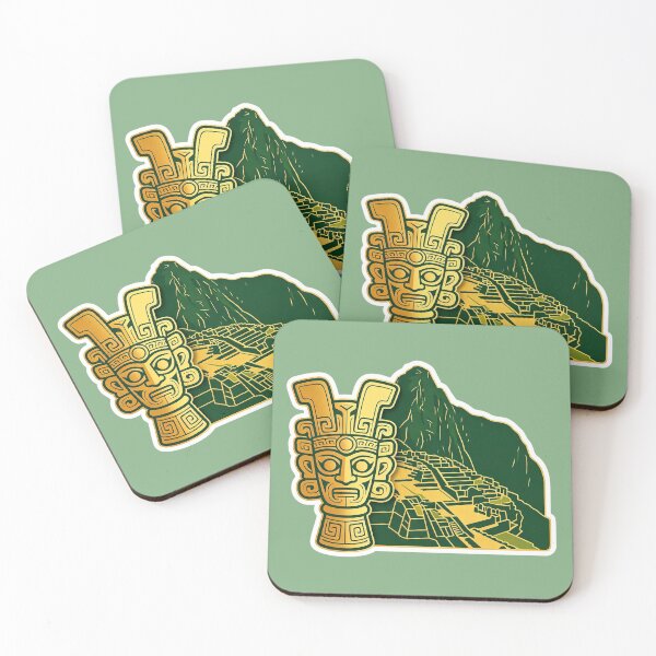 Item preview, Andean mask and Machu Picchu  designed and sold by mixoubraw.