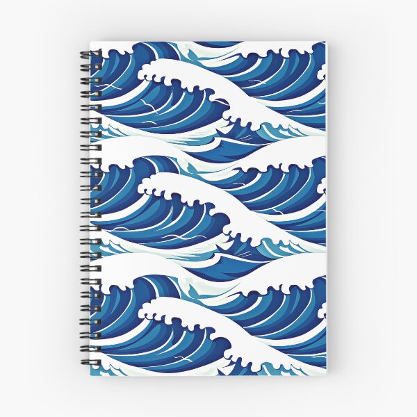 Item preview, Japanese Ocean Waves With White Seafoam Vintage Art designed and sold by DEC02.