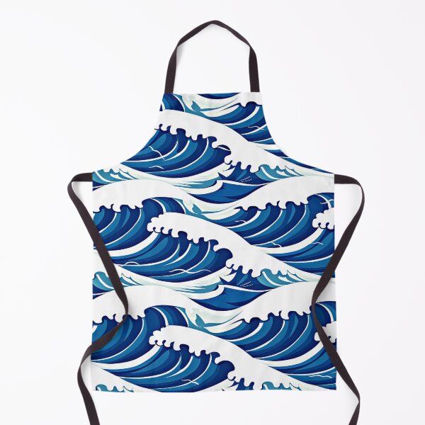 Item preview, Japanese Ocean Waves With White Seafoam Vintage Art designed and sold by DEC02.