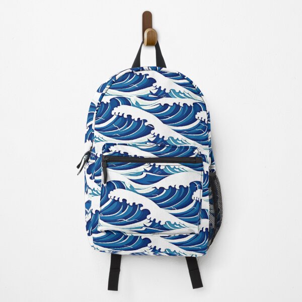 Item preview, Japanese Ocean Waves With White Seafoam Vintage Art designed and sold by DEC02.