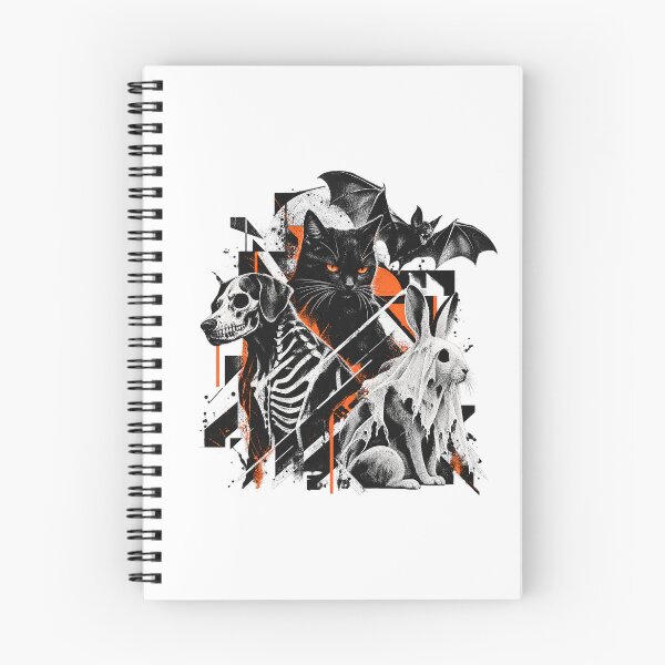 Item preview, Gothic Spooky Animals Dark Geometric Streetwear Art designed and sold by zzz888.