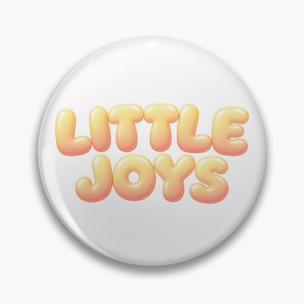 Item preview, Little Joys Pastel Bubble Text designed and sold by Inkworksbyshery.