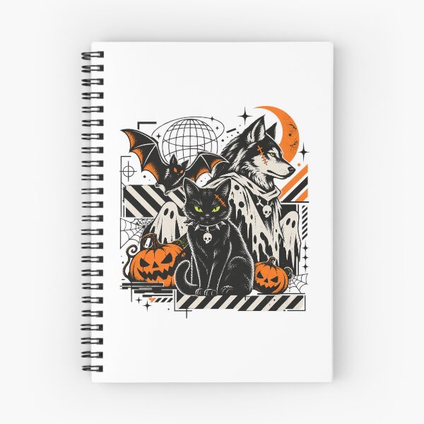 Item preview, Cyber Gothic Spooky Squad Halloween Beast Poster designed and sold by zzz888.