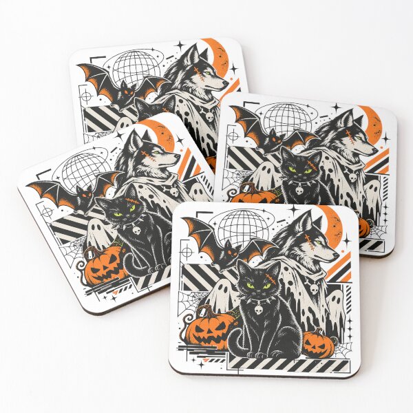 Item preview, Cyber Gothic Spooky Squad Halloween Beast Poster designed and sold by zzz888.