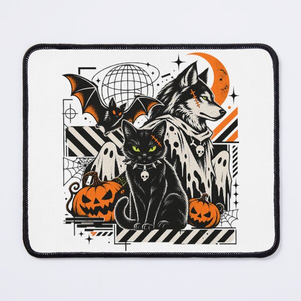 Item preview, Cyber Gothic Spooky Squad Halloween Beast Poster designed and sold by zzz888.
