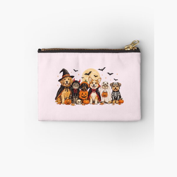 Item preview, Cute Halloween Dogs in Costumes Watercolor Spooky Pet Art designed and sold by hamadacolonel.