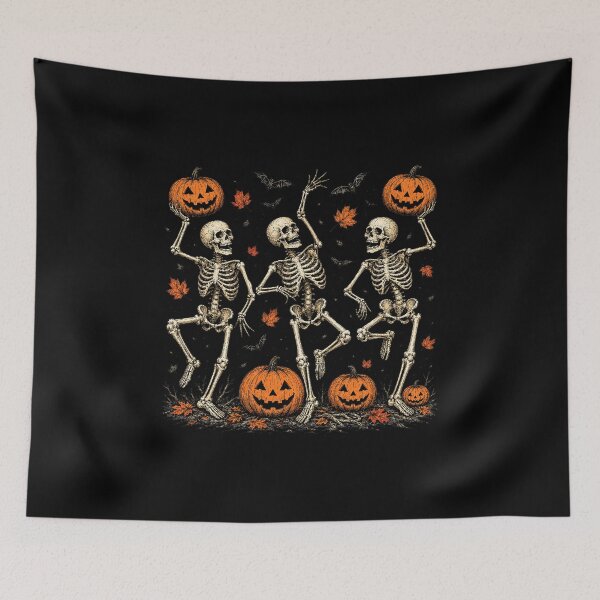 Artikelvorschau, Halloween Skeleton Bone to Party, Funny Horror Shirt entworfen und verkauft von MalwasBasket.