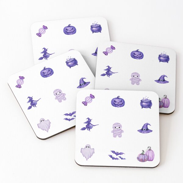Item preview, Watercolor Spooky Purple Halloween  designed and sold by silviaol.